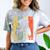 4th Grade Level Complete Gamer Class Of 2023 Graduation Comfort Color Blast T-Shirt Smoke