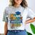 5th Grade Graduation 2025 Graphic – Class Of 2025 Theme Comfort Color Blast T-Shirt Smoke