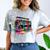 80s 90s Hip Hop Nostalgia Retro Boombox Music Lovers Comfort Color Blast T-Shirt Smoke