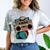 80s 90s Retro Party Costume Nostalgia Boombox Music Hip Hop Comfort Color Blast T-Shirt Smoke