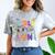 80's Girls Just Wanna Have Fun Nostalgia 1980s Comfort Color Blast T-Shirt Smoke