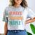 Always Avoiding People Shy Introvert Comfort Color Blast T-Shirt Smoke