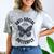 Anti-Social Butterfly Awkward Introvert Homebody Humor Comfort Color Blast T-Shirt Smoke
