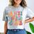 Anti Social Dog Moms Club Introvert Dog Mom Retro Men Women Comfort Color Blast T-Shirt Smoke
