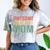 Awesome Like My Mom For Graduation Day Comfort Color Blast T-Shirt Smoke