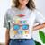 What An Awesome Pre-K Graduate Looks Like 2025 Graduation Comfort Color Blast T-Shirt Smoke