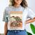 Ball Python Snake Introvert Ball Python Comfort Color Blast T-Shirt Smoke