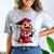 Bearded Dragon Graduation Kindergarten Elementary Girl Boy Comfort Color Blast T-Shirt Smoke