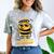 Bees They Call Me The Spelling Bee Champ Graduation Comfort Color Blast T-Shirt Smoke