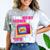 The Best Moms Are 90s Girls 90s Aesthetic Mom Nostalgia Comfort Color Blast T-Shirt Smoke