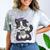 Border Collie Dog Lover Cute Anime School Graduation Men Women Kids Comfort Color Blast T-Shirt Smoke