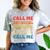 Call Me Antisocial But Please Don't Call Me Introvert Comfort Color Blast T-Shirt Smoke