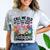 Call Me Old Seniors Nostalgia Retro Humor Casual Comfort Color Blast T-Shirt Smoke
