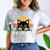 Cat Eww People Introvert Meme Women Men Kids Comfort Color Blast T-Shirt Smoke