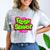 Class Of 2020 Senior 90s TV Style Graduation Comfort Color Blast T-Shirt Smoke