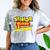 Class Of 2022 Senior 2000s Animated Movie Style Graduation Comfort Color Blast T-Shirt Smoke