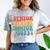 Class Of 2023 Senior 2023 Graduation Retro Seniors Comfort Color Blast T-Shirt Smoke