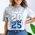 Class Of 2025 Senior Graduation 2025 Blue Comfort Color Blast T-Shirt Smoke