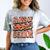 Class Of 2025 Senior Orange And Student Graduation Comfort Color Blast T-Shirt Smoke