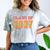 Class Of 2027 Graduation Senior Back To School 2026 Graduat Comfort Color Blast T-Shirt Smoke