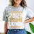 Class Of 2029 Count Down Fun First Day 8th Grade Graduation Comfort Color Blast T-Shirt Smoke