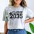 Class Of 2035 First Day Of School Graduation Comfort Color Blast T-Shirt Smoke
