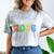 Class Of 2036 Grow With Me Graduation First Day Of School Comfort Color Blast T-Shirt Smoke