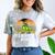 Class Of Dinosaur Apparel 2022 Graduation Graduate Dino Boy Comfort Color Blast T-Shirt Smoke