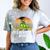 Class Of Dinosaur Apparel 2024 Graduation Graduate Dino Boy Comfort Color Blast T-Shirt Smoke