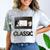 Classic VHS Tape Nostalgia Retro Comfort Color Blast T-Shirt Smoke