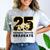 Criminal Justice Graduate Graduated Class Of 2025 Graduation Comfort Color Blast T-Shirt Smoke