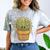 Cute Golden Barrel Cactus Introvert Distressed Comfort Color Blast T-Shirt Smoke Cute Golden Barrel Cactus Introvert Distressed Comfort Color Blast T-Shirt Smoke