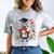 Cute Graduation Zebra Holding Diploma T Shirt Comfort Color Blast T-Shirt Smoke