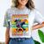 Dabbing Boy Goodbye 2nd Grade Hello 3rd Grade Graduation Comfort Color Blast T-Shirt Smoke
