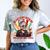 Elder Emo Grandma Nana Be Patient With Me I'm From The 1900s Comfort Color Blast T-Shirt Smoke