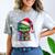 Ew People Meowy Cat Christmas Introvert Men Women Comfort Color Blast T-Shirt Smoke