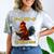 F-CAW-F I'm Reading Chicken Book Lover Introvert Meme Comfort Color Blast T-Shirt Smoke