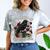 F-CAW-F I'm Reading Crow Book Lover Introvert Meme Comfort Color Blast T-Shirt Smoke
