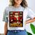 Family Christmas Retro Santa Holiday Nostalgia Vibes Comfort Color Blast T-Shirt Smoke