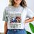 My Favorite Soldier Calls Me Aunt US Army Graduation Aunt Comfort Color Blast T-Shirt Smoke