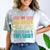 My Favorite Teacher Gave Me This School Graduation Student Comfort Color Blast T-Shirt Smoke