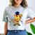 Flossing Pizza Dairy OIT For Dairy OIT Graduation Comfort Color Blast T-Shirt Smoke