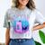 Never Forget Retro 80s 90s Nostalgia Comfort Color Blast T-Shirt Smoke