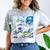 Frutiger Aero Aesthetic Tech Great Wave Of Kanagawa Fishes Comfort Color Blast T-Shirt Smoke Frutiger Aero Aesthetic Tech Great Wave Of Kanagawa Fishes Comfort Color Blast T-Shirt Smoke