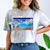Frutiger Aero Y2k 2000s Comfort Color Blast T-Shirt Smoke