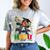 Future HBCU Grad Dabbing Kid Graduation For Boys Kids Comfort Color Blast T-Shirt Smoke