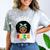 Future HBCU Grad Girl Graduation Historically College Comfort Color Blast T-Shirt Smoke