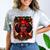 Future HBCU Grad History Girl Graduation HBCU Comfort Color Blast T-Shirt Smoke