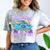 Goodbye School Hello Summer Last Day Of School Graduation Comfort Color Blast T-Shirt Smoke