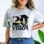 Graduation 2020 A Class With Vision Comfort Color Blast T-Shirt Smoke